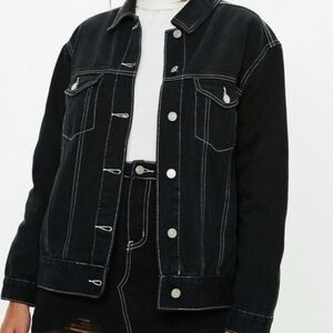PacSun Black Jean Jacket